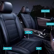 Automotive Interior Renewal Wax - Deep Maintenance and Brightening for Dashboards, Bumpers, Seats | Tire Coating Enhancer with Black Plastic Parts Restoration | ABS Resin Material