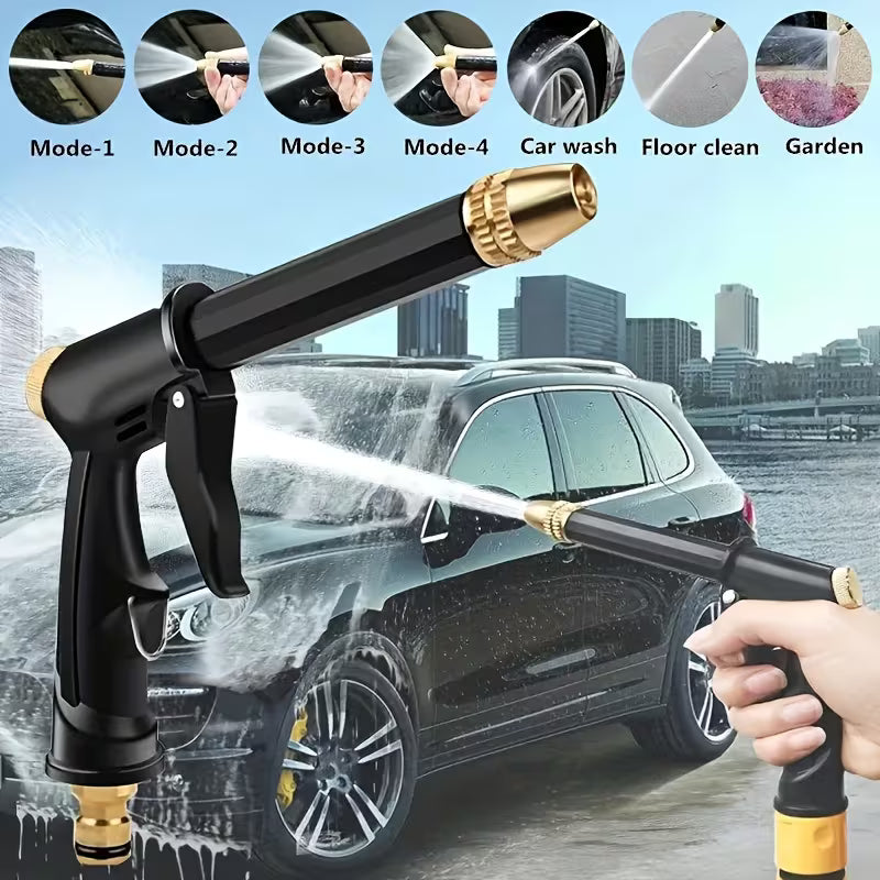 1pc Effortlessly Clean Your Car with This High-Pressure Water Spray Shower Wand!