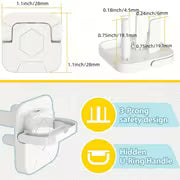 12pcs US Standard Outlet Plug Covers, Youngsters Proofing Outlet Covers, Youngsters Safety Electric Plug Protectors to Prevent Power Shock