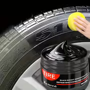 Automotive Interior Renewal Wax - Deep Maintenance and Brightening for Dashboards, Bumpers, Seats | Tire Coating Enhancer with Black Plastic Parts Restoration | ABS Resin Material