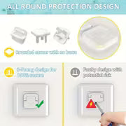 12pcs US Standard Outlet Plug Covers, Youngsters Proofing Outlet Covers, Youngsters Safety Electric Plug Protectors to Prevent Power Shock