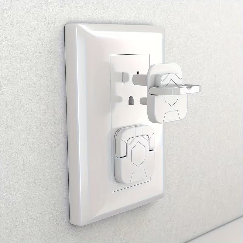 12pcs US Standard Outlet Plug Covers, Youngsters Proofing Outlet Covers, Youngsters Safety Electric Plug Protectors to Prevent Power Shock