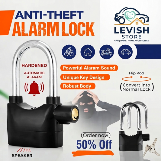 Anti-Theft Alarm Lock