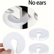 6pcs Door Clip Guard and Door Stopper. Use safety door cover, door partner, finger clip protection device made of soft foam, anti-fall door stop, protector - Safety Finger Protector, Keep Doors Open