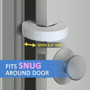6pcs Door Clip Guard and Door Stopper. Use safety door cover, door partner, finger clip protection device made of soft foam, anti-fall door stop, protector - Safety Finger Protector, Keep Doors Open