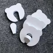 6pcs Door Clip Guard and Door Stopper. Use safety door cover, door partner, finger clip protection device made of soft foam, anti-fall door stop, protector - Safety Finger Protector, Keep Doors Open