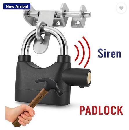 Anti-Theft Alarm Lock